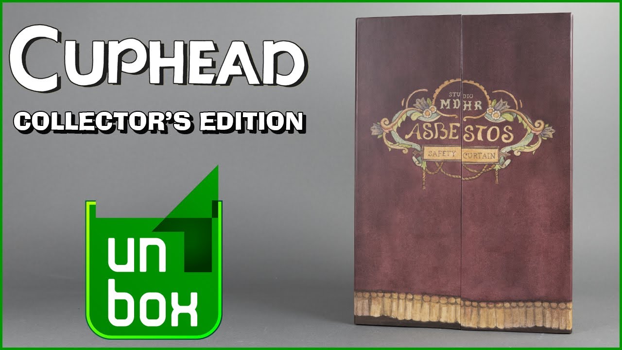 [NSW] Cuphead Collector's Edition unboxing