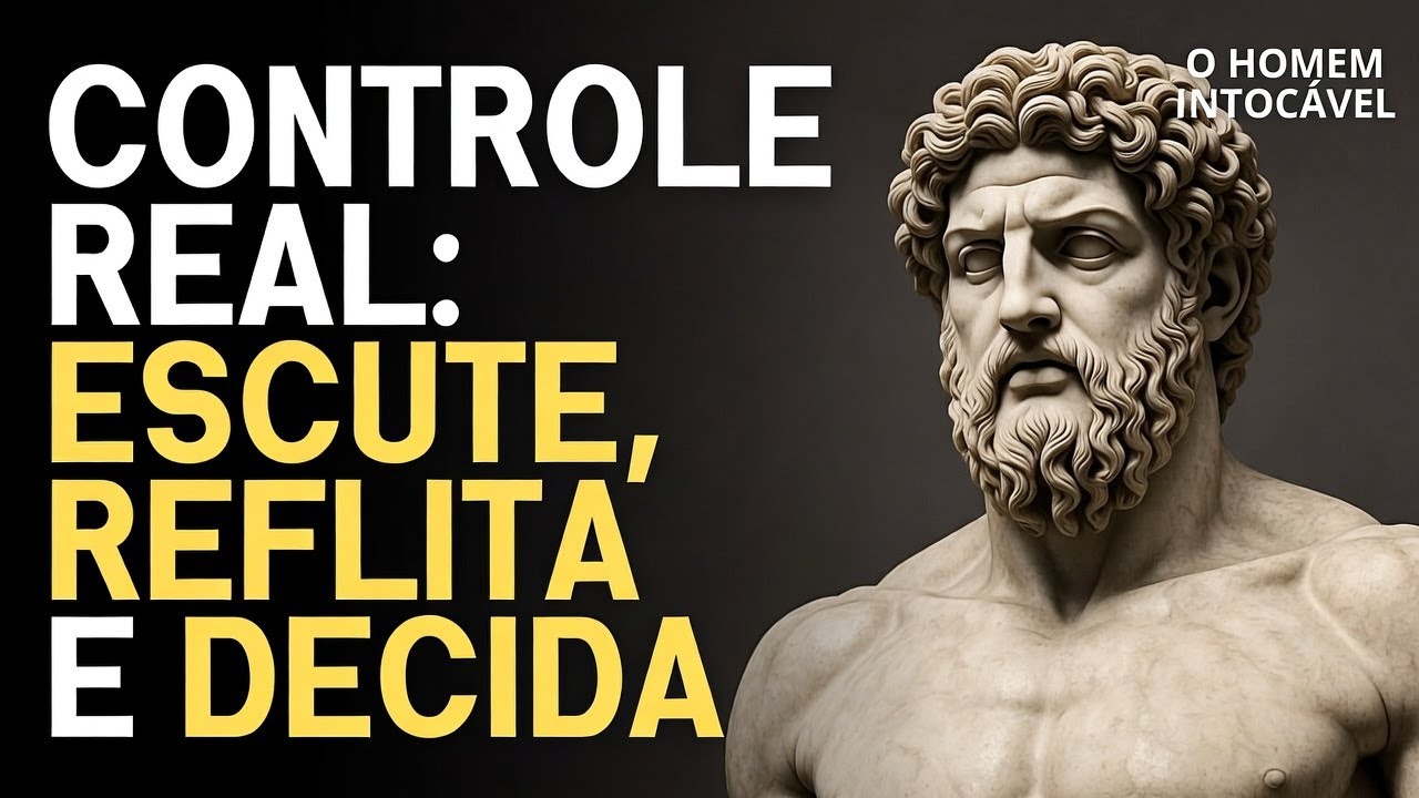 CONTROLE REAL: ESCUTE, REFLITA E DECIDA | ESTOICISMO