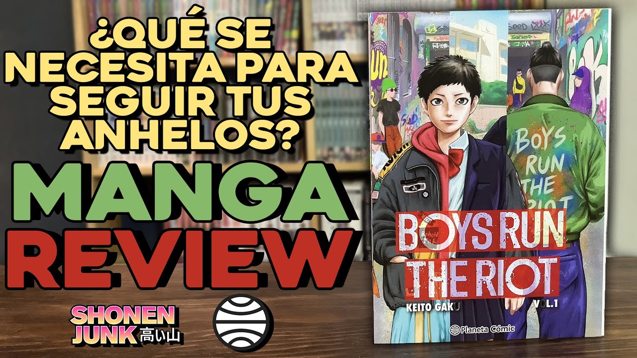 Boys Run The Riot tomo 1 | Manga Review | Planeta Comic