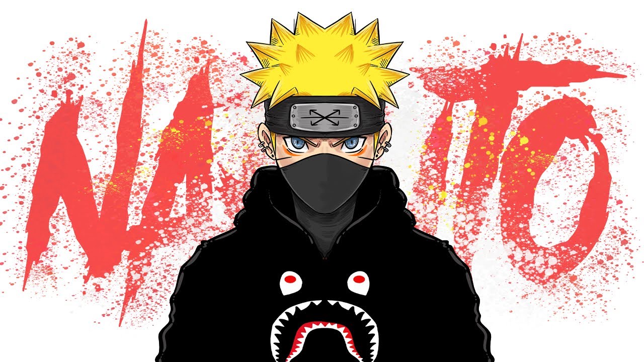 How to draw Naruto