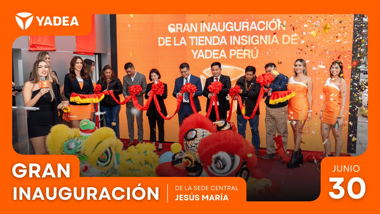 YADEA Jesús María | Gran inauguración de la tienda principal🧡🛵