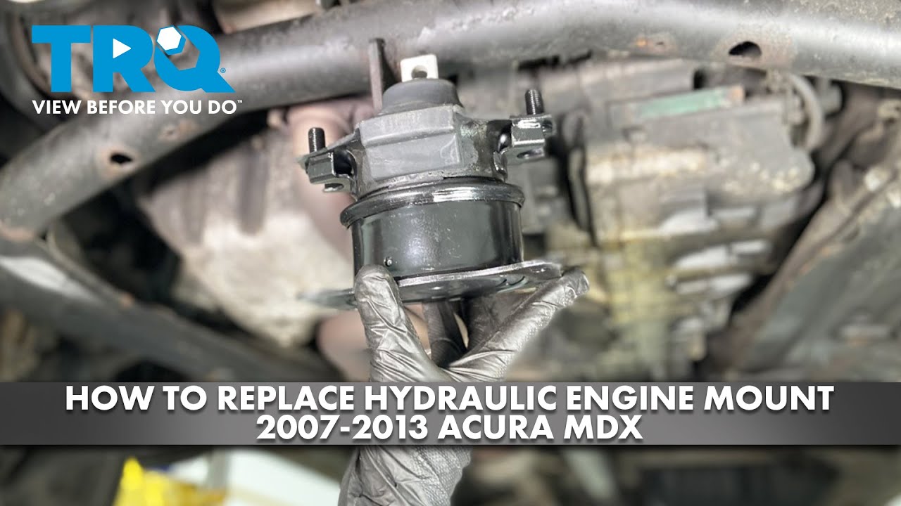 Как заменить гидравлическую опору двигателя Acura MDX 2007-2013