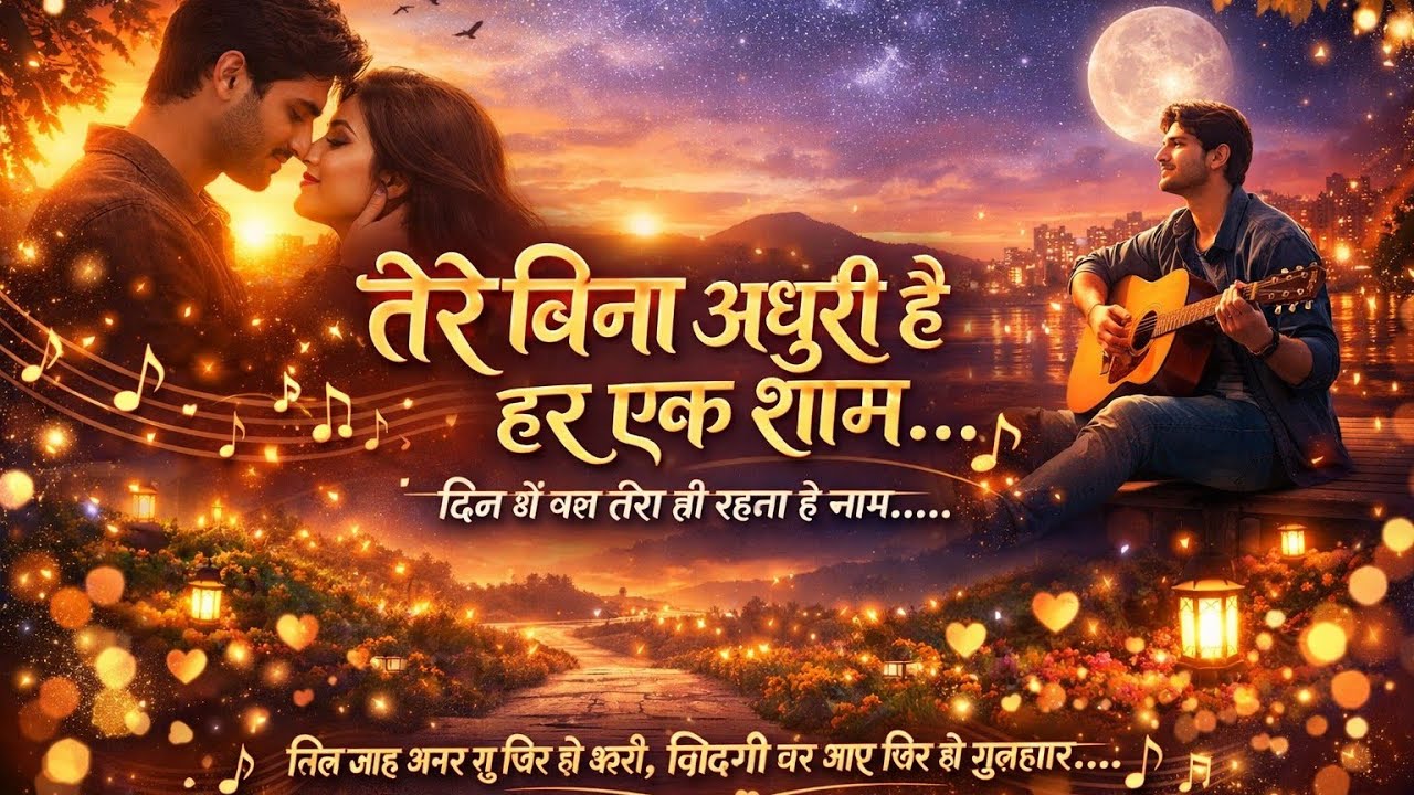 Tere Bagair Adhura Hai Har Ek Shaam | Very Sad Love Song 2026 | Heart Touching Song