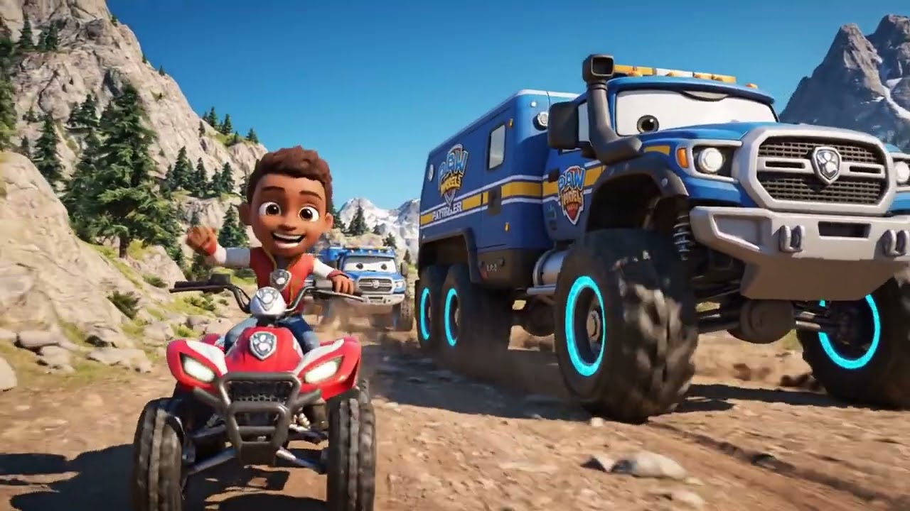 PAW Patrol: Rescue Wheels – The Sky-High Satellite Recovery! 🛰️⛰️ | Vertical Cliff Rescues!