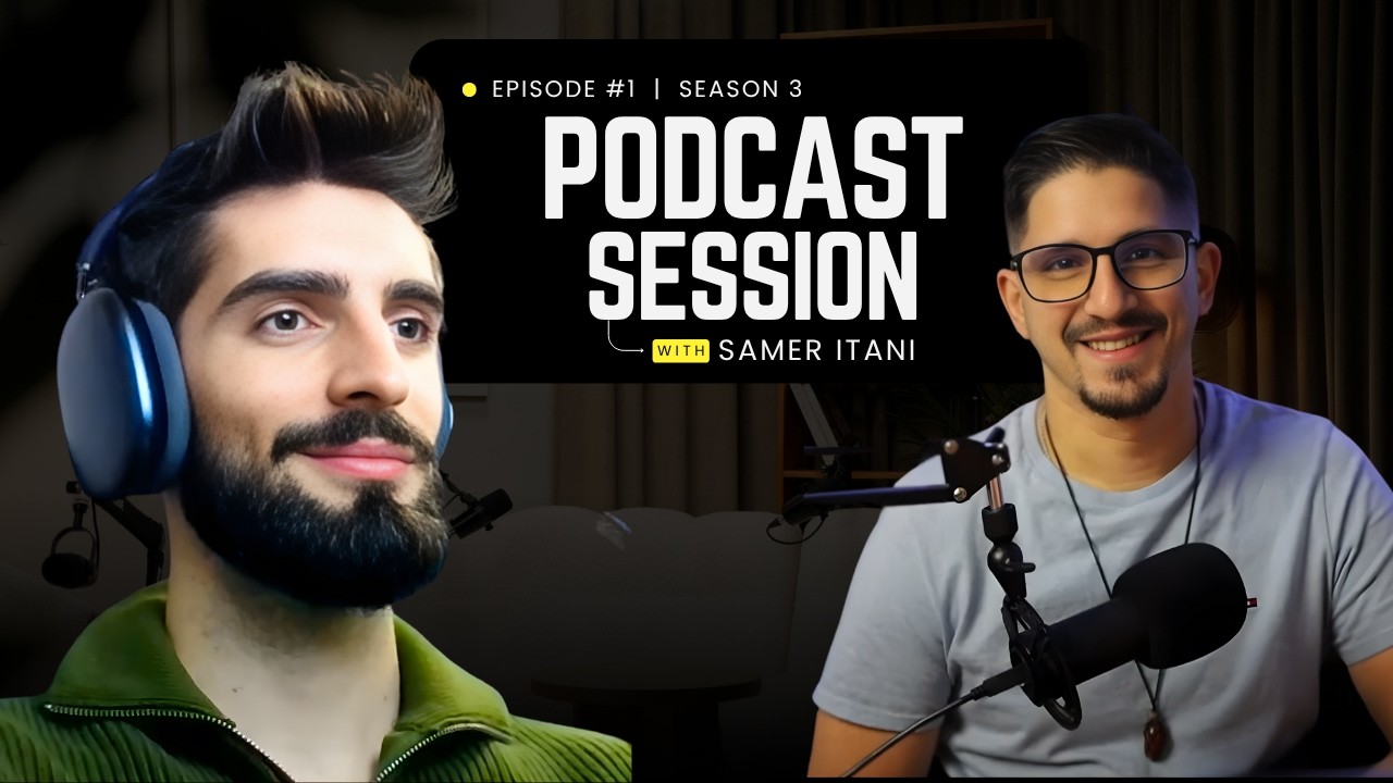 Two Chapters Ahead in Social Media, AI & Philanthropy | Podcast with Samer Itani #1
