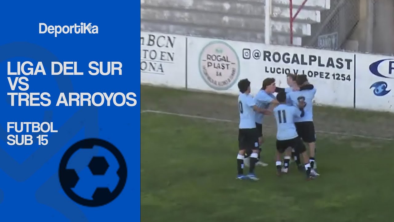 FUTBOL SUB 15 - LIGA DEL SUR VS TRES ARROYOS. Imagenes: Un Camino Hasta Vos Producciones