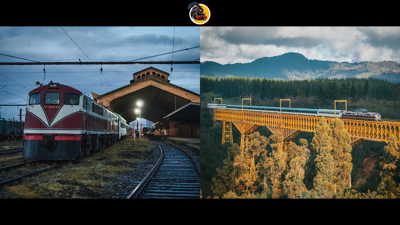 Tren nocturno/diurno Santiago - Temuco (Persecución Temuco-Chillán) | ACCPF y EFE