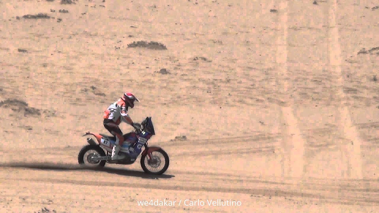 NR 87 Carlo Vellutino Dakar Rally 2014