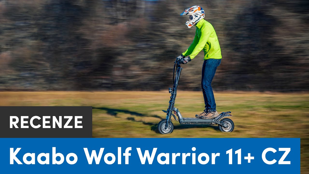 ⚡🛴 Kaabo Wolf Warrior 11+: extrémní koloběžka s rychlostí 80 km/h (recenze, 4K)