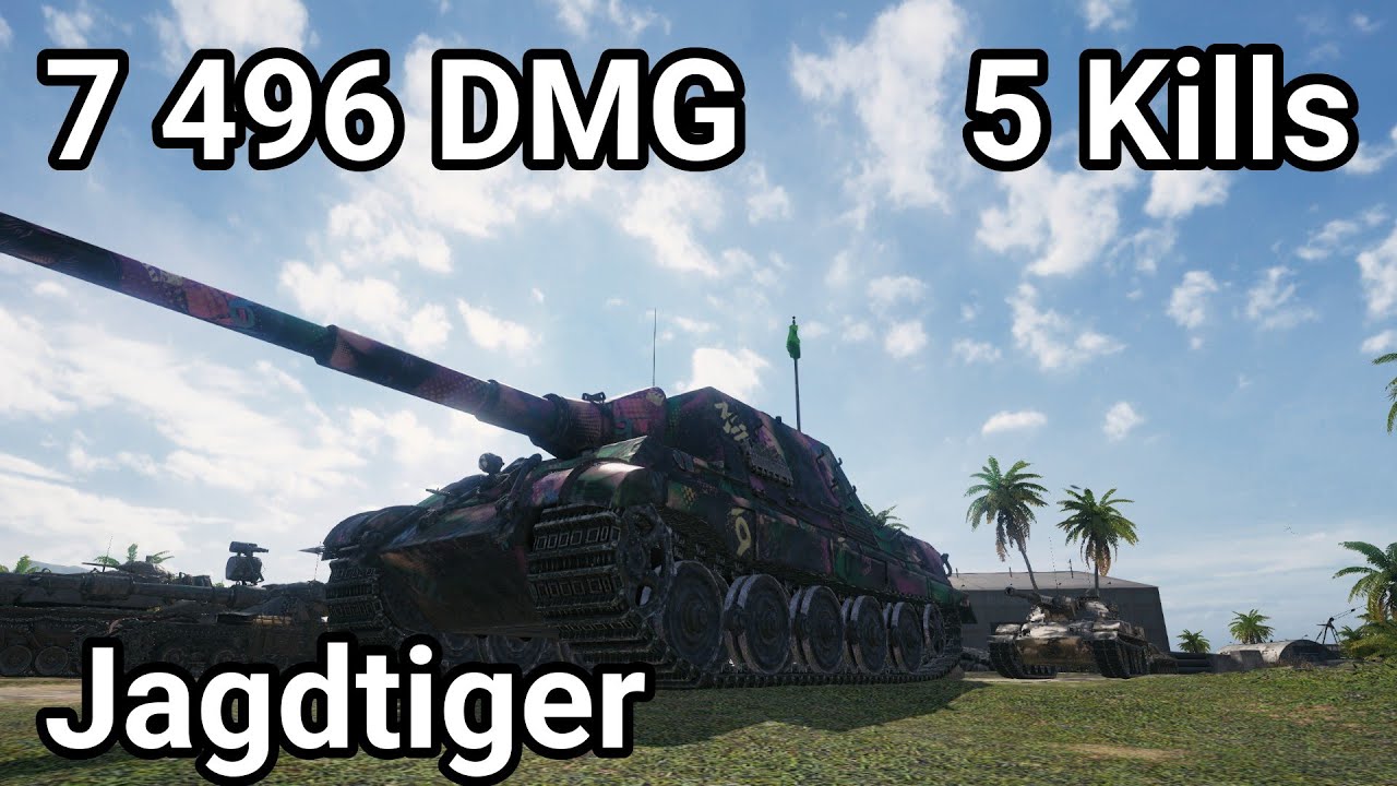 Jagdtiger 7.4K DAMAGE! The DPM King