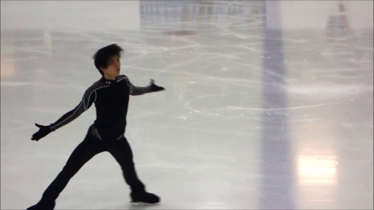 2016 Autumn Classic - Yuzuru Hanyu Let's Go Crazy runthrough Day 2