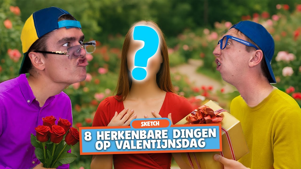 8 HERKENBARE DINGEN BIJ VALENTIJNSDAG! - Addo & Nick Comedy Sketch