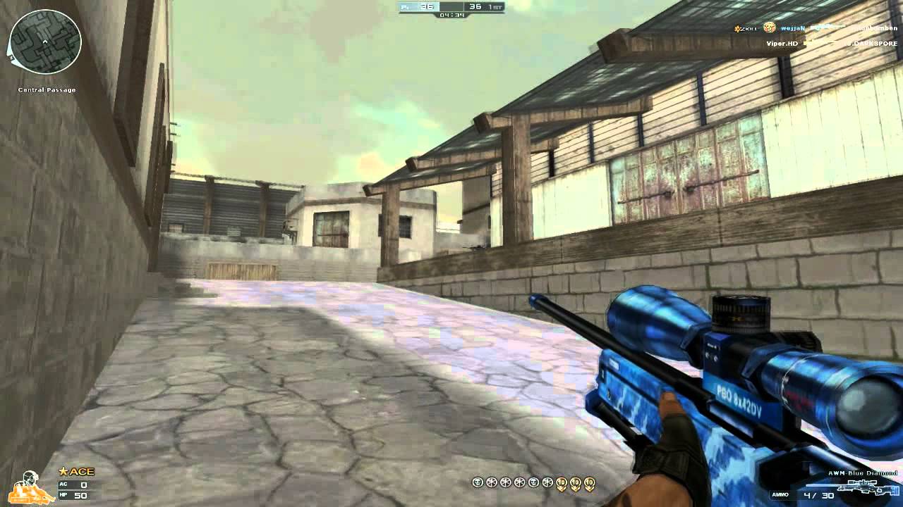 [EU] CROSSFIRE FFA SNIPER GAMEPLAY #1 (BLACK WIDOW)