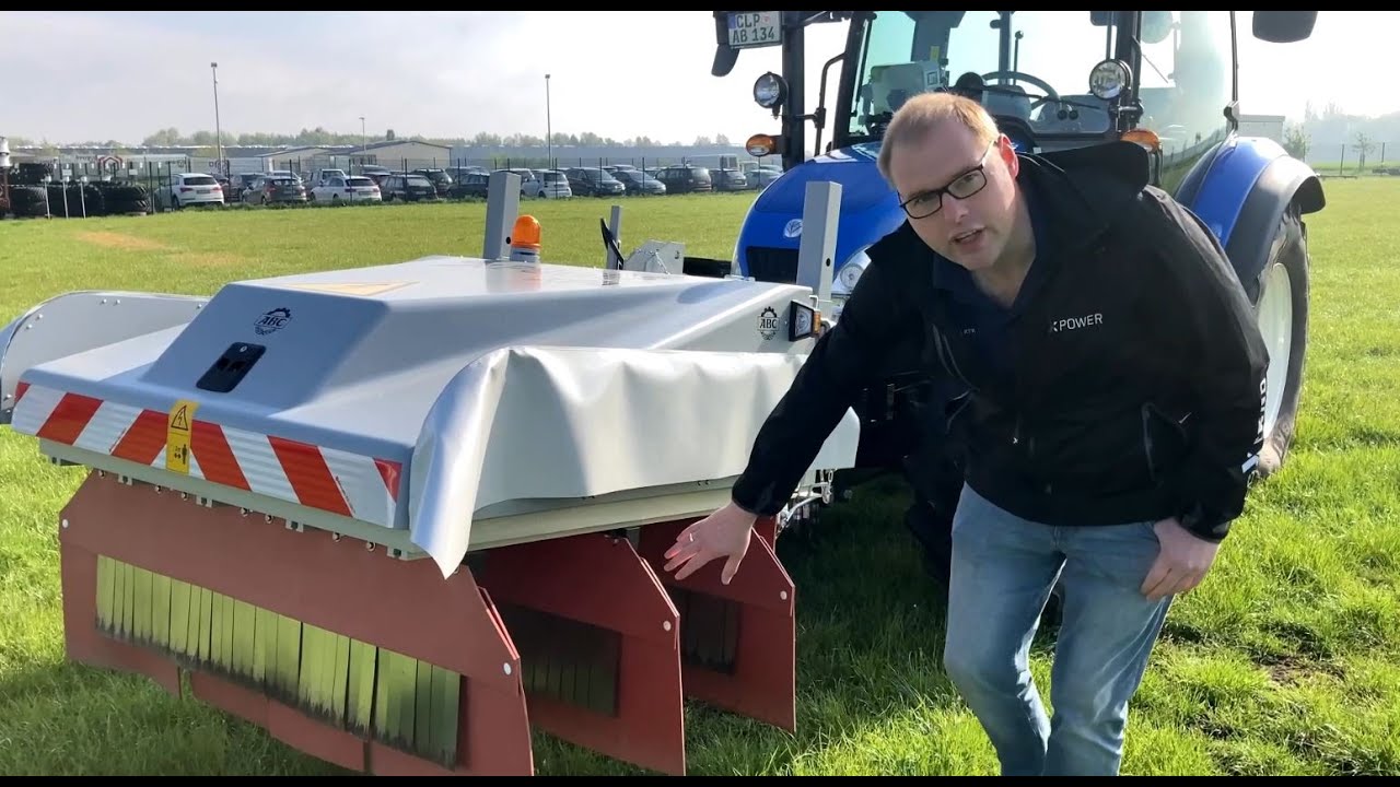 Elektrophysikalische Unkrautbekämpfung mit dem XPower XPU auf kommunalen Flächen