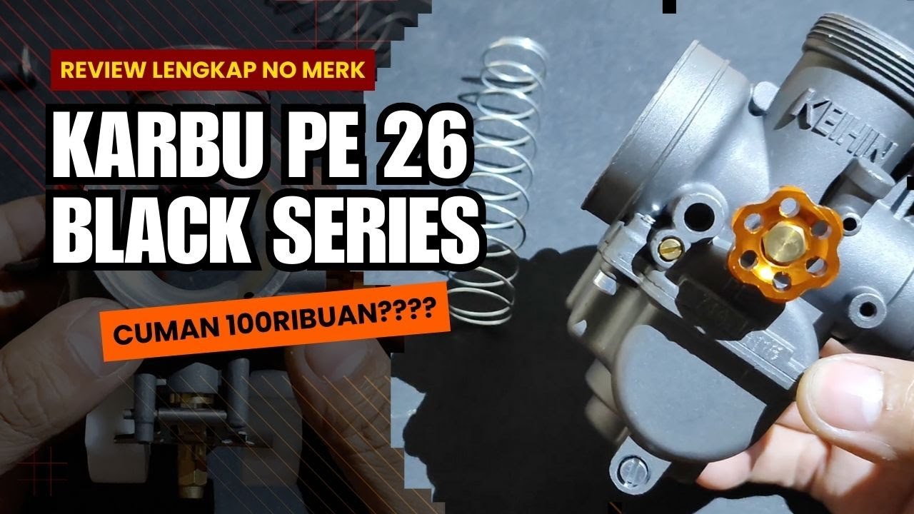 Karbu PE 26 100ribuan emangnya bagus?? REVIEW KARBU PE 26 BLACK SERIES NO NAME