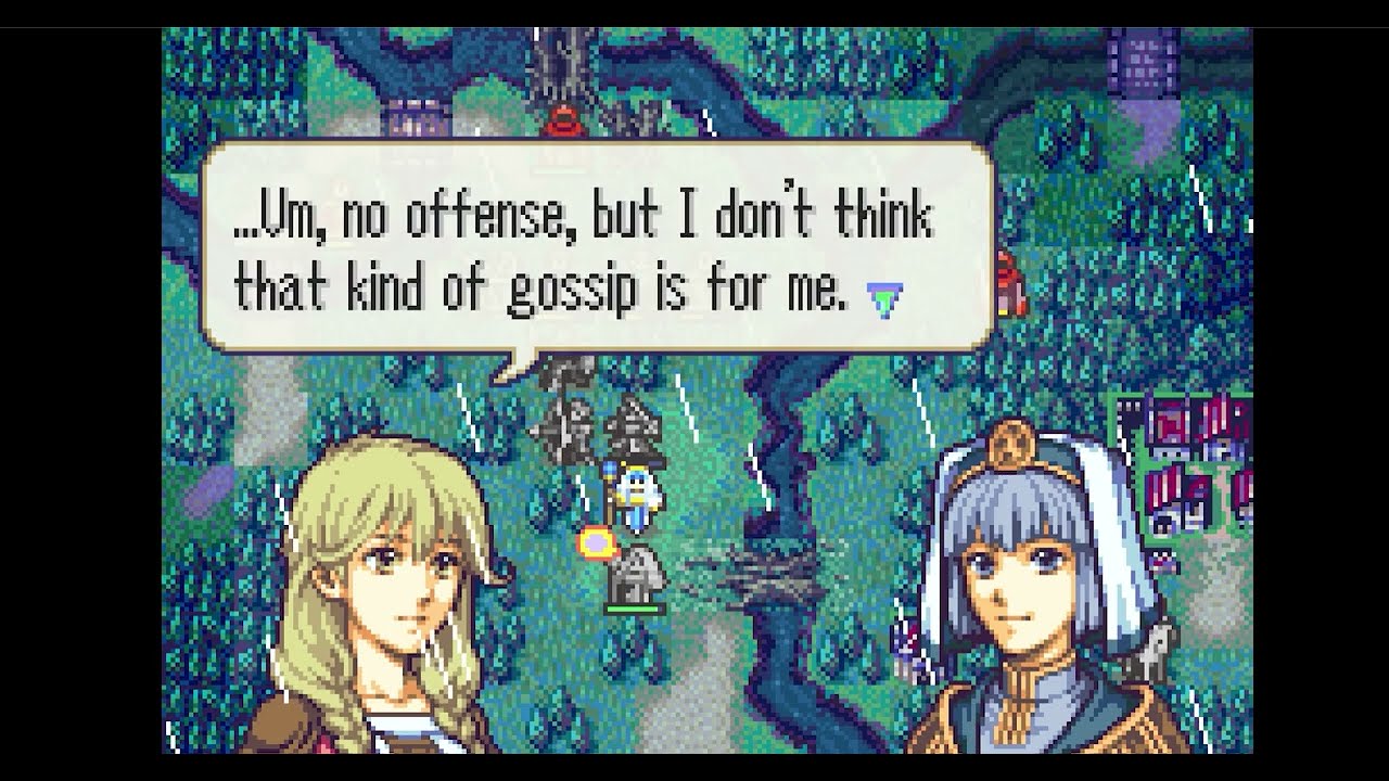 Fire Emblem: Sacred Echoes - Faye and Silque Support Conversations
