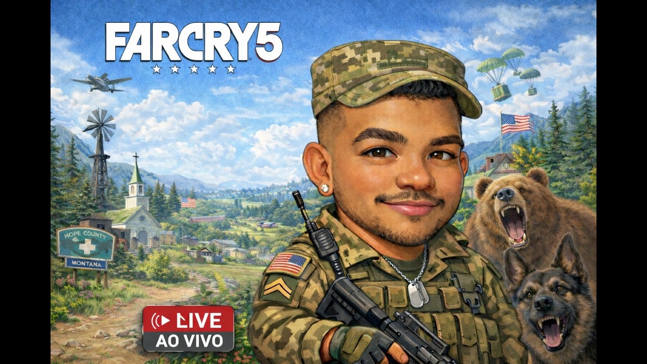 🔴 LIVE ON 🔴 EM BUSCA DA FAITH SEED 🔴 FARCRY 5 🔴