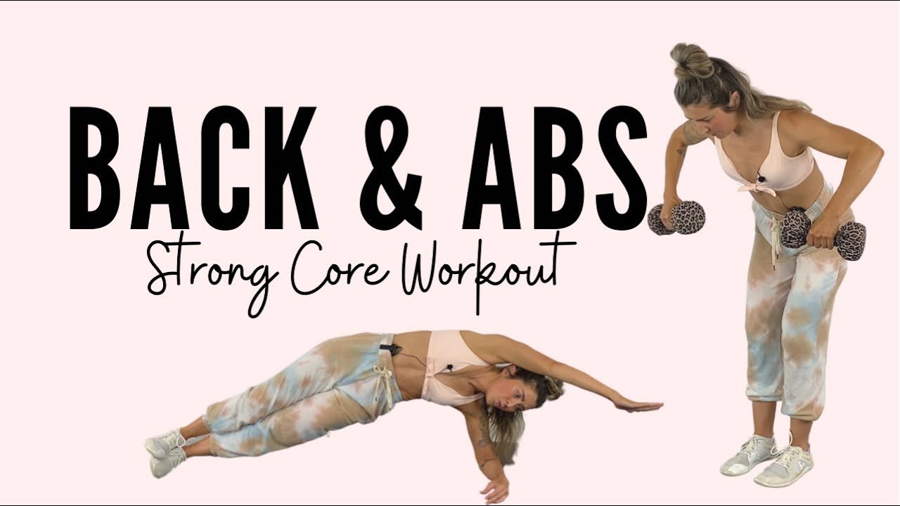 Back and Abs || 40 Min Stong Core Workout