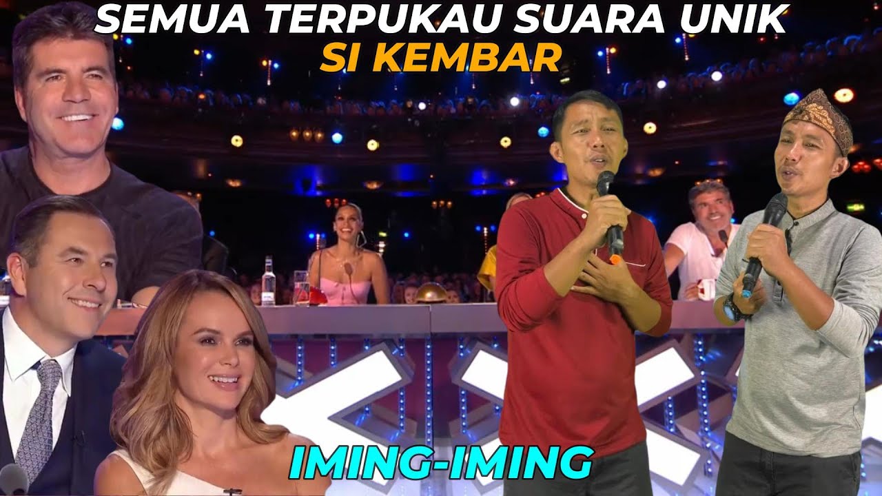 PENAMPILAN SI KEMBAR BERSUARA UNIK DENGAN LAGU IMING-IMING