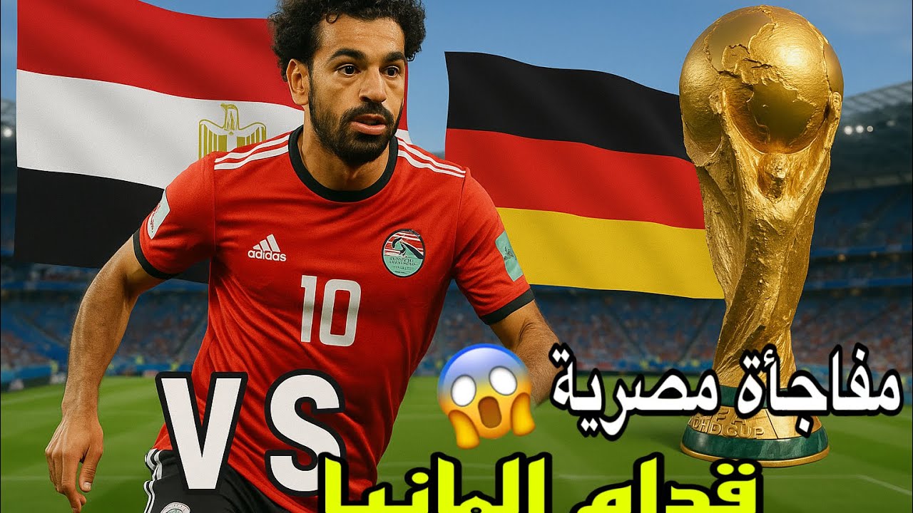 “مصر ضد ألمانيا في كأس العالم.. المفاجأة حصلت! 😱🔥