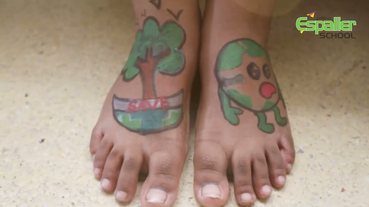 Espalier School celebrates Barefoot Day