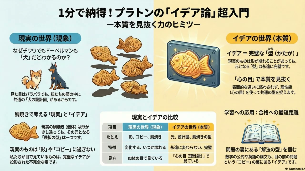 中学生にも分かる　『思考ツールとしてのイデア論』