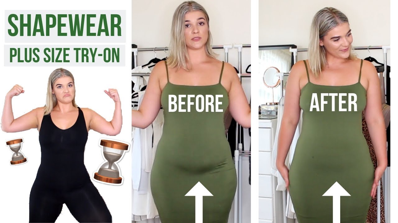 PLUS SIZE SHAPEWEAR TRY ON HAUL! EXPENSIVE VS. CHEAP?! WHICH IS WORTH IT?