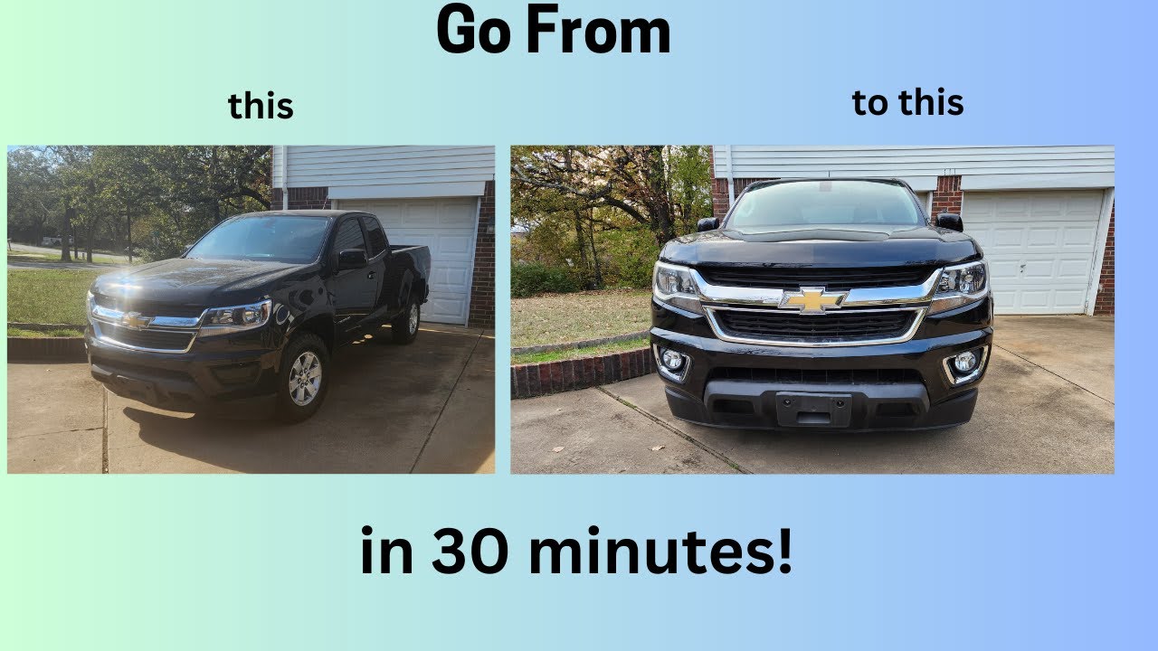 Add Fog Lights to your Chevy Colorado or GMC Canyon WT or base model that doesn't have them.