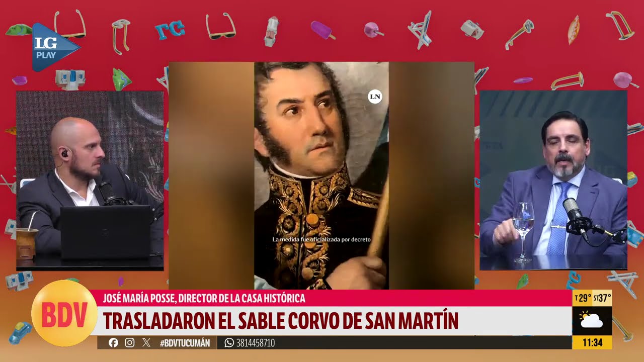 “Milei hizo lo que tenía que hacer”: el director de la Casa Histórica habló sobre el sable corvo