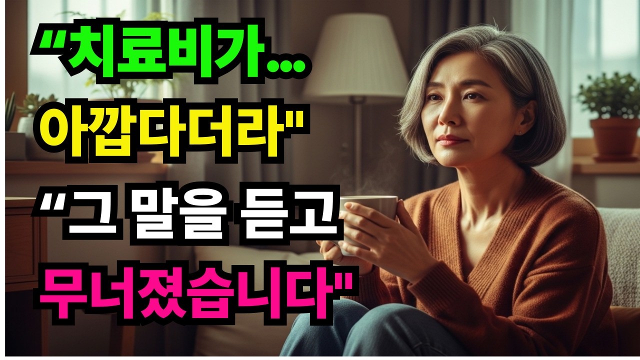 “치료비 아깝다”… 남편의 말에 나는 웃었다ㅣ오디오북ㅣ라디오북ㅣ시니어드라마ㅣ
