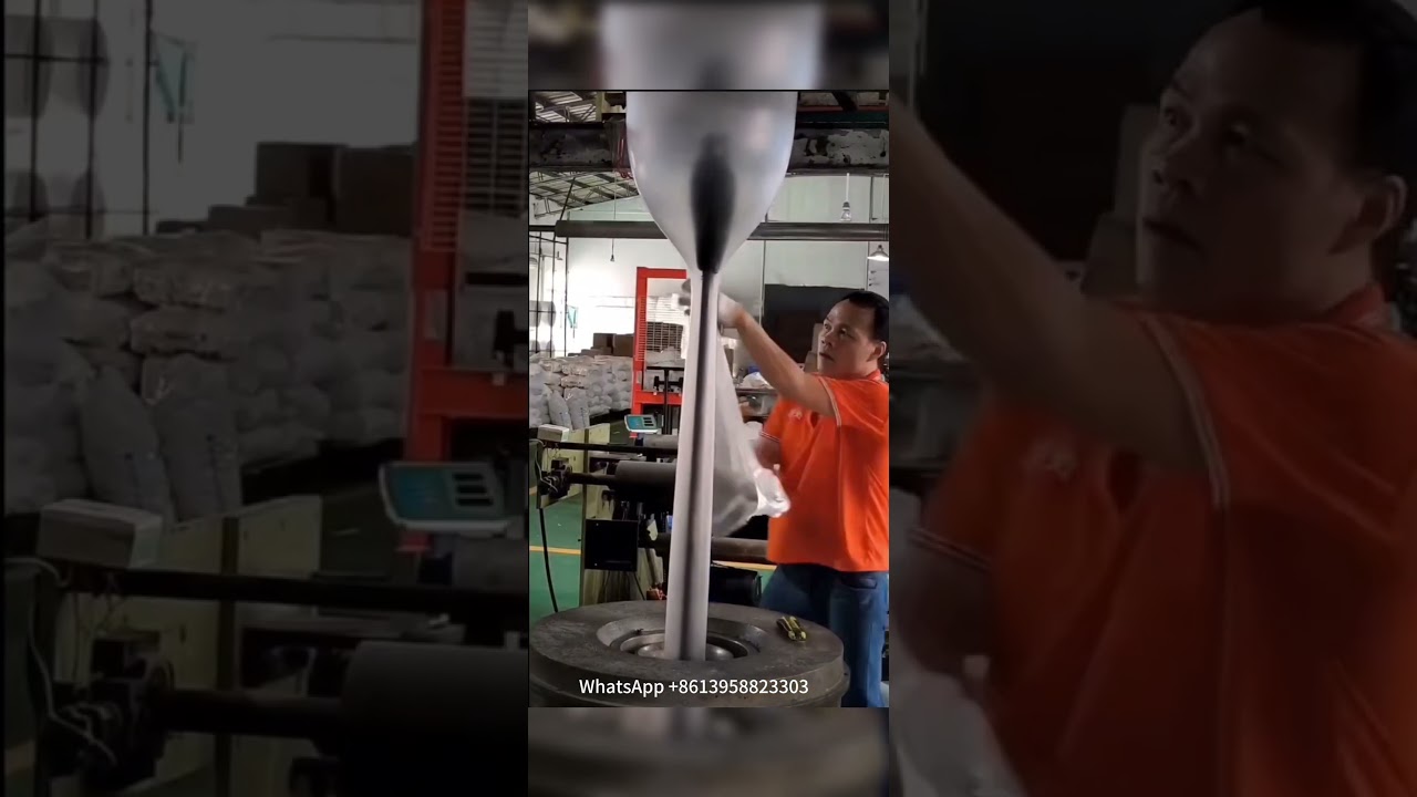 How to make plastic bag film extrusion machine