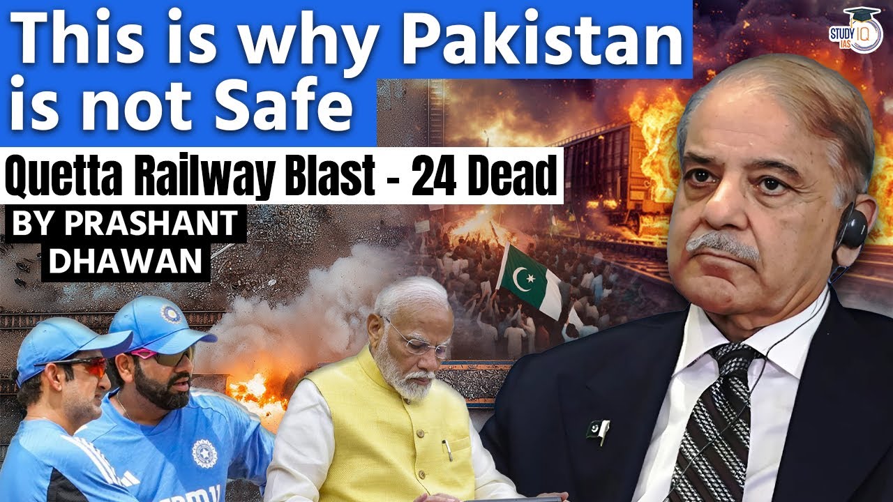 Huge Attack on Pakistani Railway Station by Balochistan Liberation Army | Cricket in Danger
