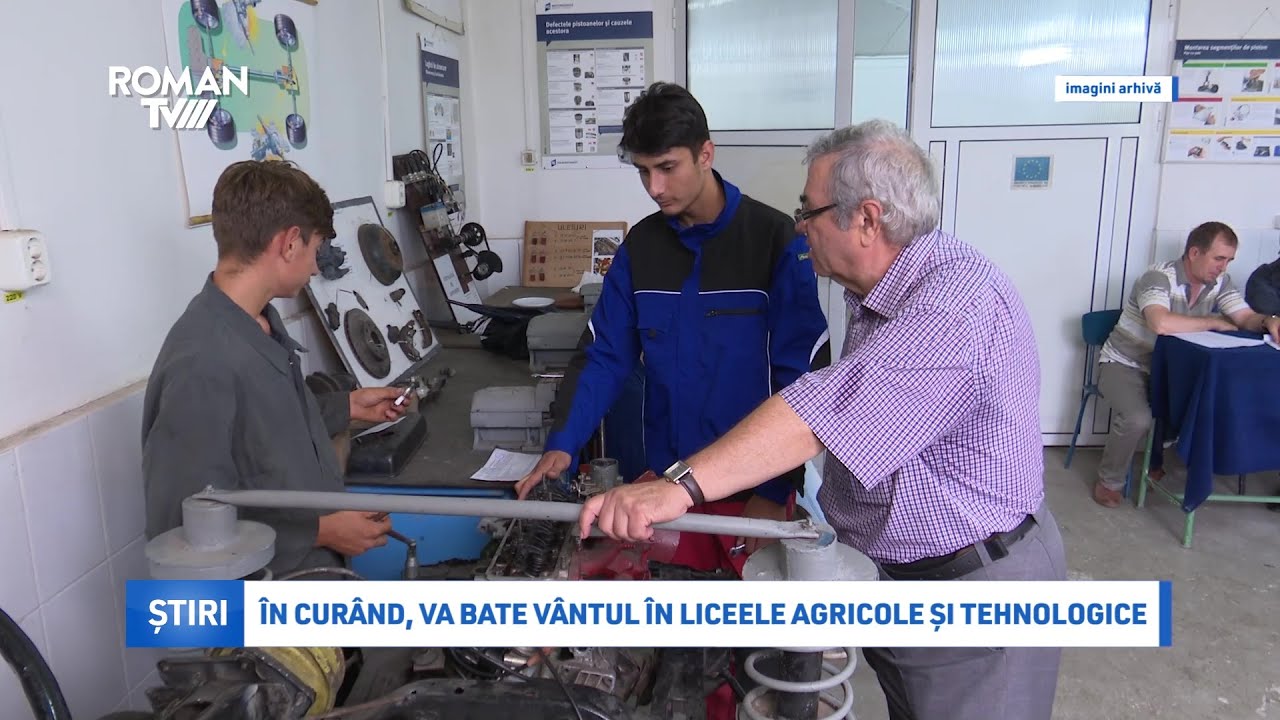 În curând, va bate vântul în liceele agricole și tehnologice