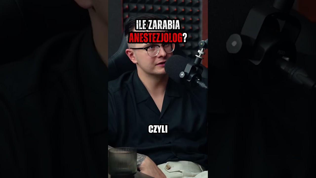 ILE ZARABIA LEKARZ ANESTEZJOLOG? #podcast #shorts