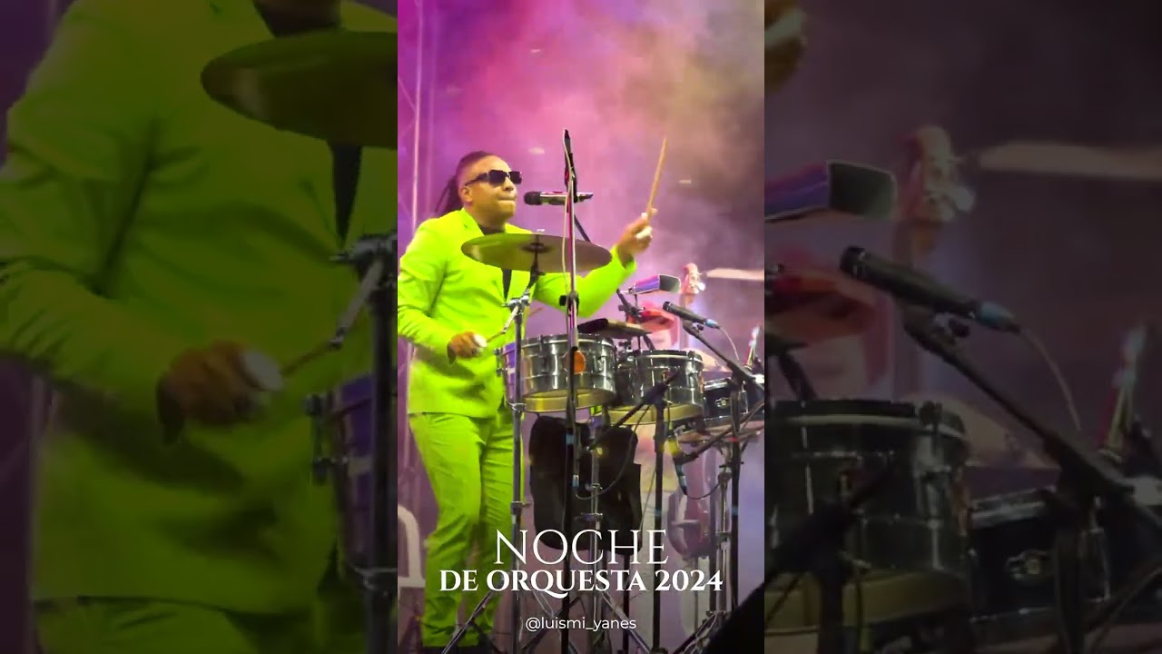 Tiene sabor! Congo de oro en noche de orquestas 2024 - Luismi y La caballeria.