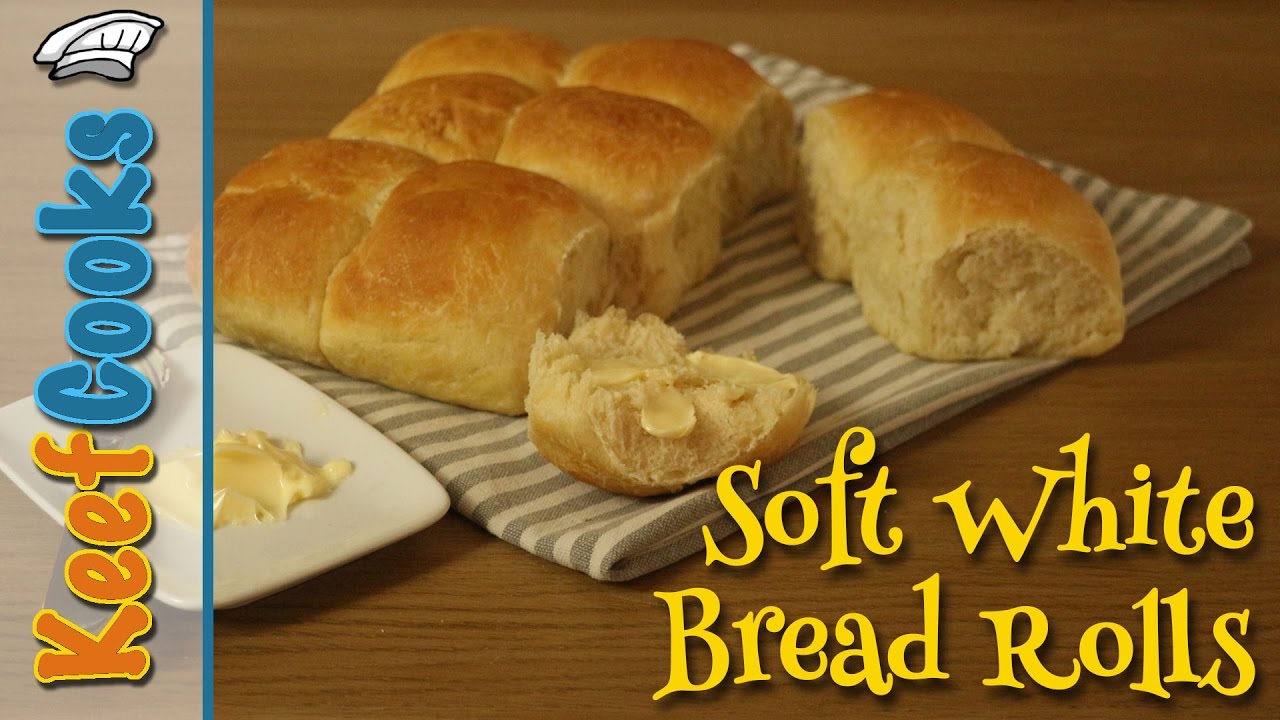 Homemade Bread Rolls - Soft Bread Rolls - Baps, Barm Cakes, Bread Cakes