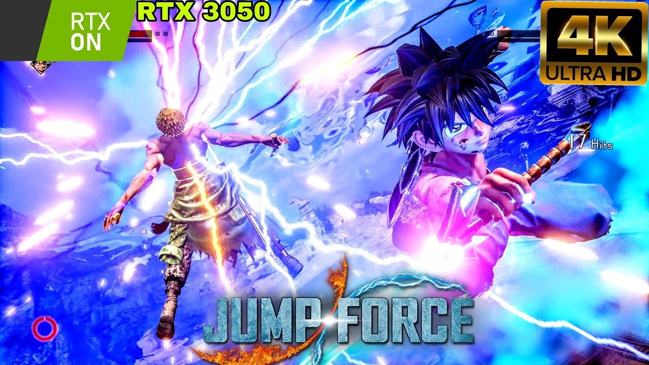 gameplay . JUMP FORCE :RTX 3050 4K