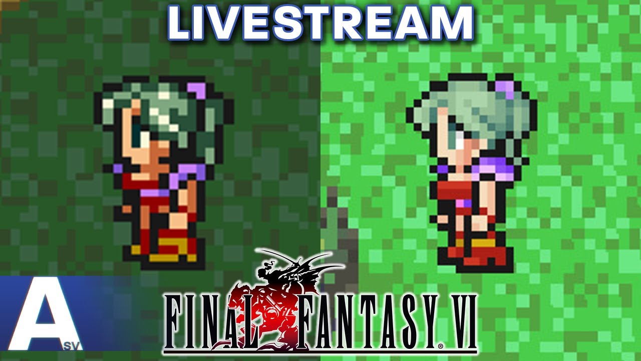 Final Fantasy VI Pixel Remaster Steam w/ AustinSV! First Impressions & First Look