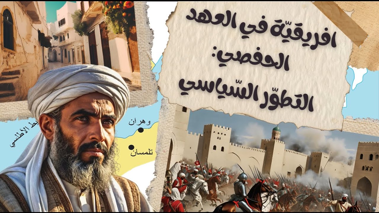 افريقيّة في العهد الحفصي: ج1 التّطوّر السّياسي ✅ | ما هما الدولتان اللتان تنافستا على حكم افريقيّة؟