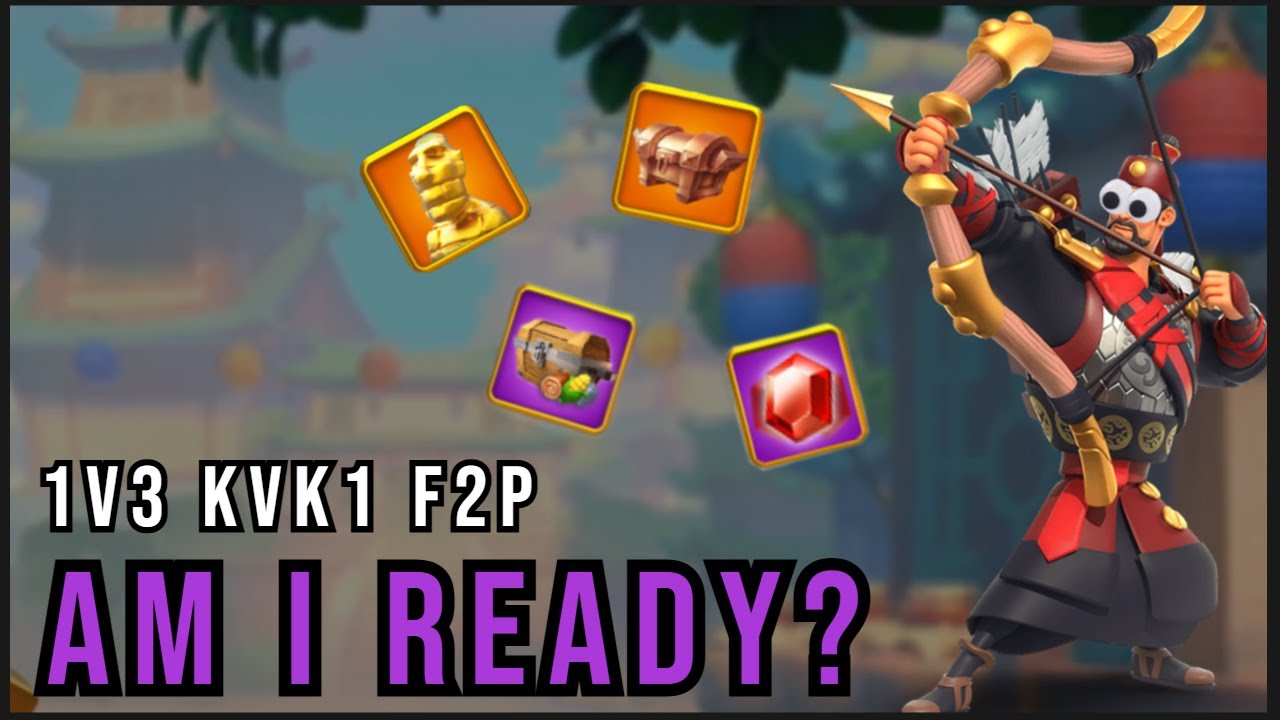22MIL F2P Account Review - 1v3 KVK1 | Rise of Kingdoms