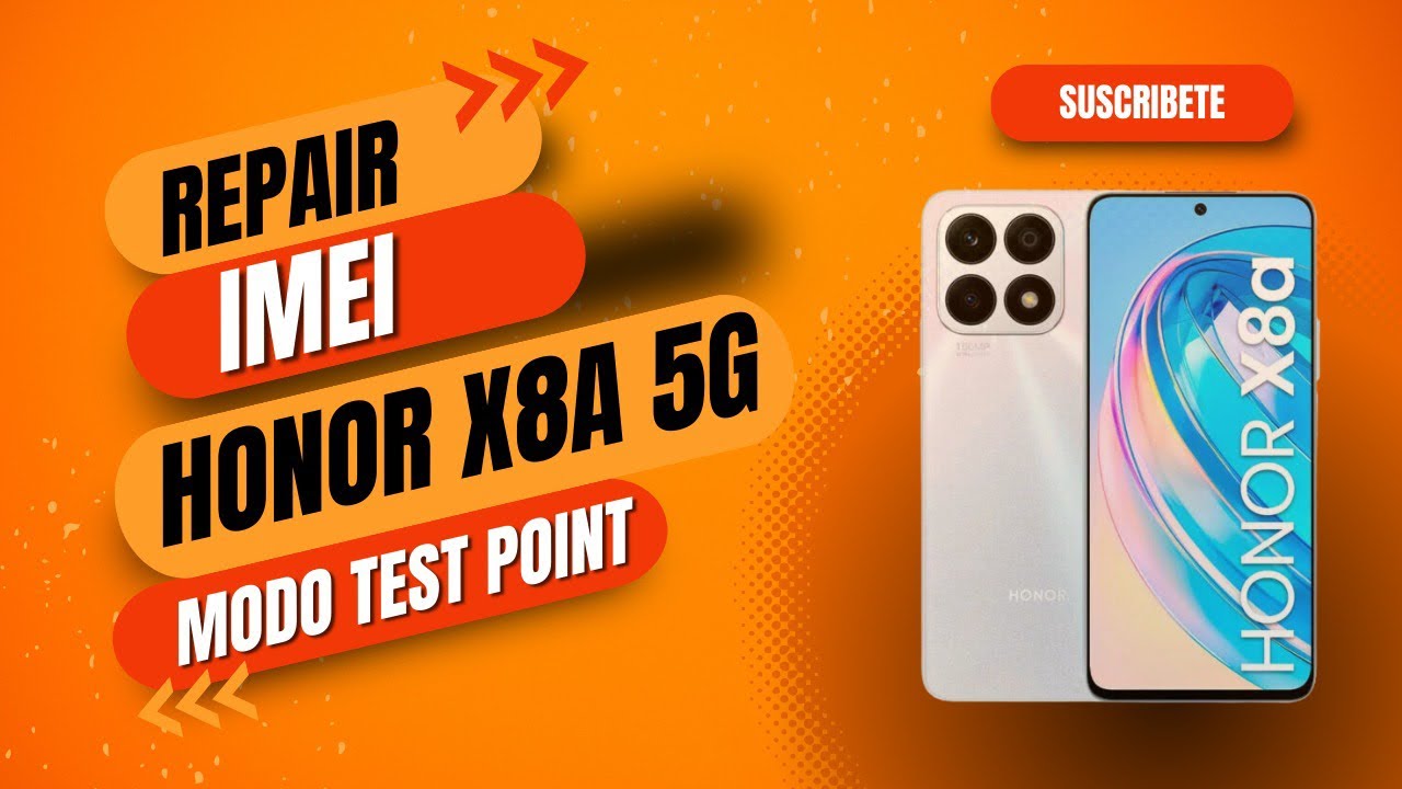Reparar IMEI Honor X8A [CRT-LX3] Seguridad 2024 - Pandora Box🦁🔥