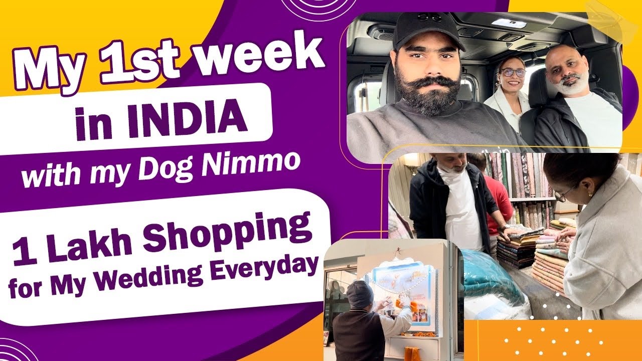 Canada to India AFTER 5 YEARS || Mere Vyahh de shopping || Home Construction || Jass Virdi Canada