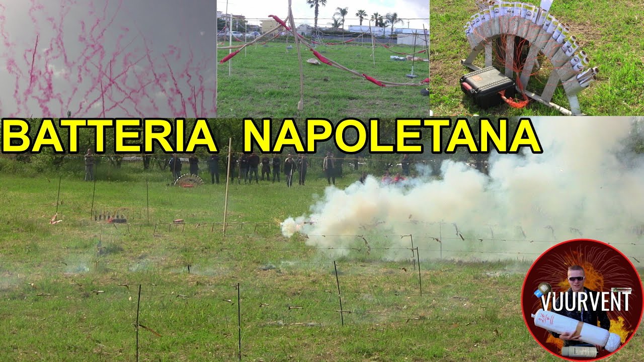 Batteria Napoletana - Siciliano - Festa Maria Ss della Rotonda 2022 - Vuurwerk - Fireworks