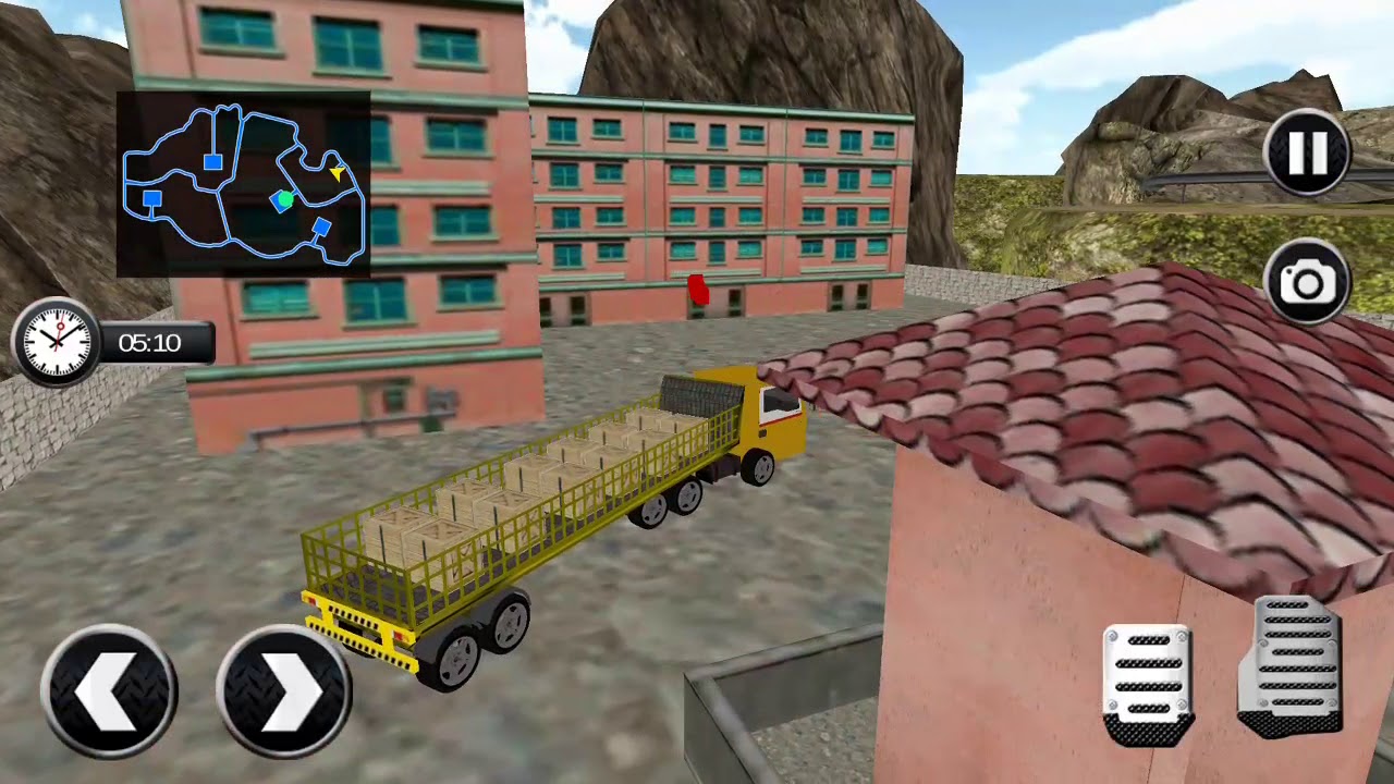 OffRoad Police Truck Transport #3 - Police Car Transporter Truck On extreme roads - Gameplay Android