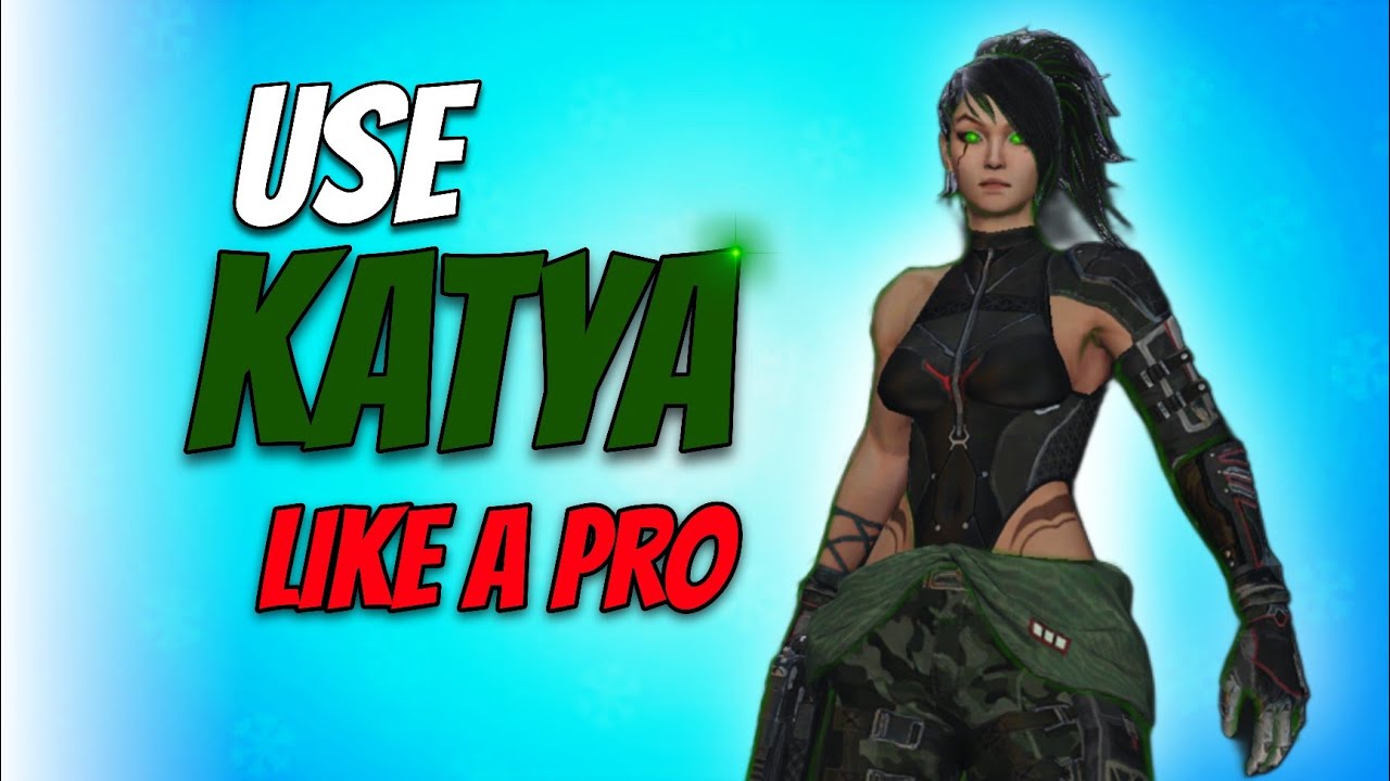How To Use KATYA Like a Pros in Blood strike 🐐🥶 | Tips & Game play 