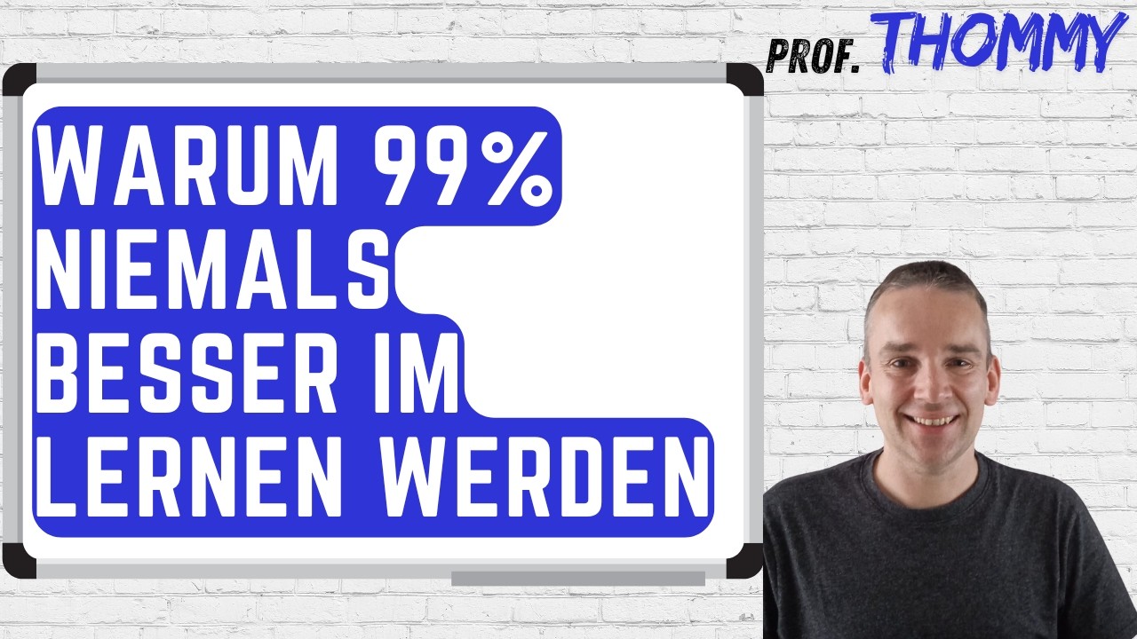 Lernfallen erklärt | Warum deine Bemühungen häufig nichts bringen