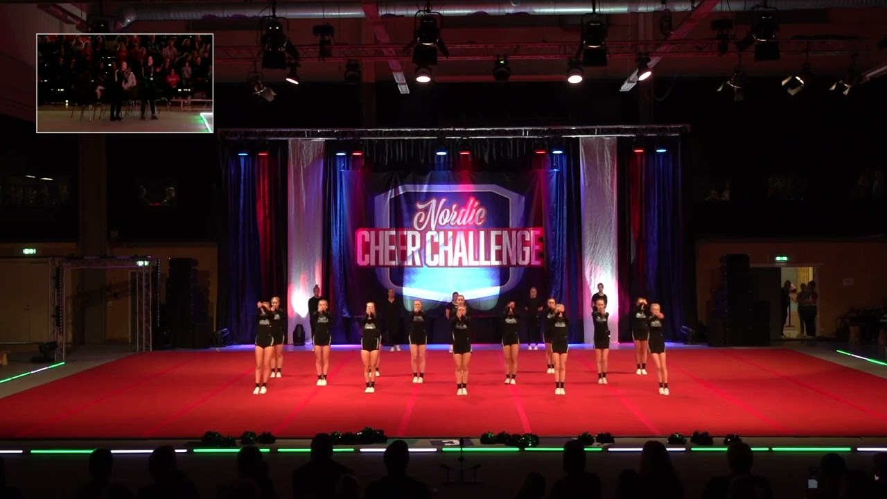 34. Skellefteå Cheerleading Athletics, Sirens J3 - Nordic Cheer Challenge 2022