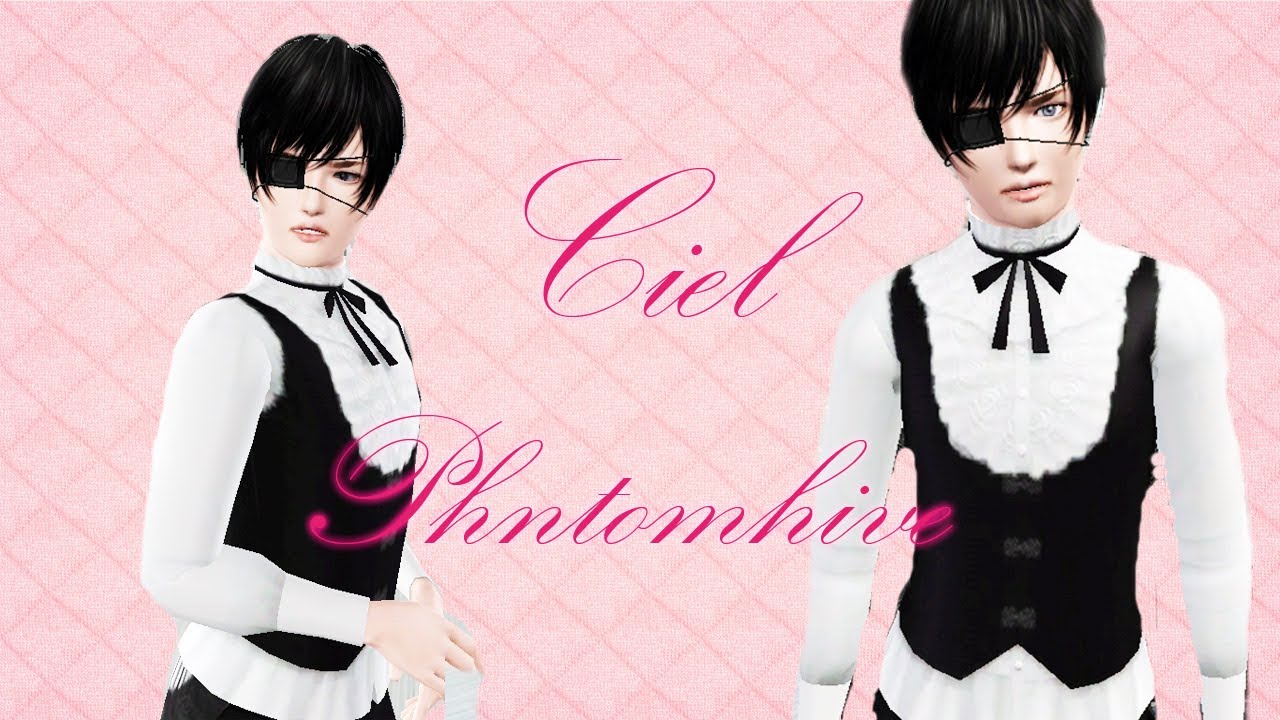 Create a sim - Ciel Phantomhive [Sims 3]