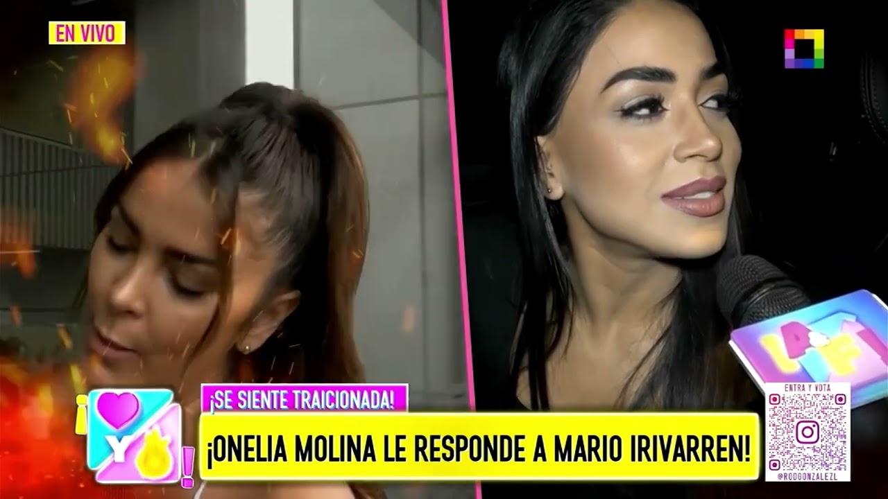 Amor y Fuego - MAR 20 - ONELIA MOLINA LE RESPONDE A MARIO IRIVARREN | Willax