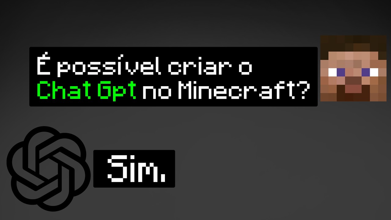 Esse Jogador Construiu o CHATGPT DE REDSTONE no Minecraft (Incrível!)